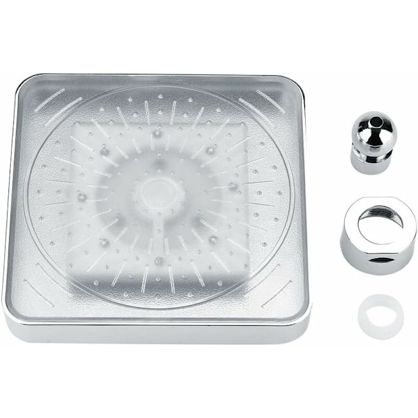 7 Farvede LED Bruseshowerhoved, Wacent 7 Farvede Romantisk Lys Bruseshowerhoved Bruseshowerhoved til Brusebad
