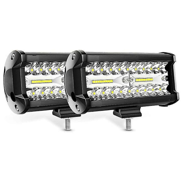 120W LED-ramp Offroad Spot Flood Combo 4x4 LED-ljusramp/arbetsbelysning för lastbil bil SUV 4WD båt ATV Barra LED-strålkastare 12V 24V 1st 60W