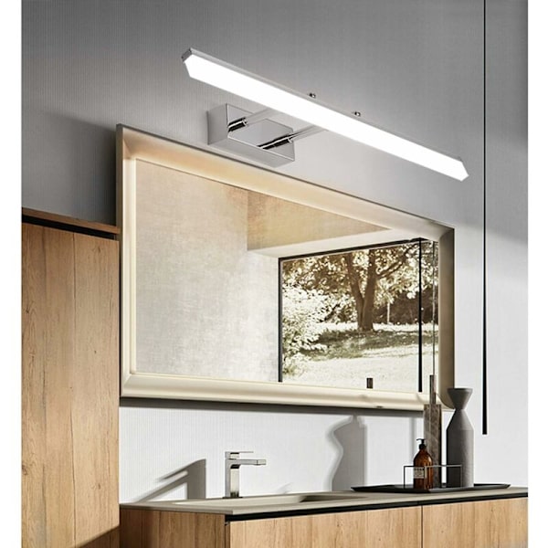 LED Spejlslys 12W Badeværelsesvæglampe Justerbar Beslag Neutral Hvid 4000K Moderne Indendørs Badeværelseslampe Lampe Badeværelsesbelysning 1000LM 50 Ikke-di