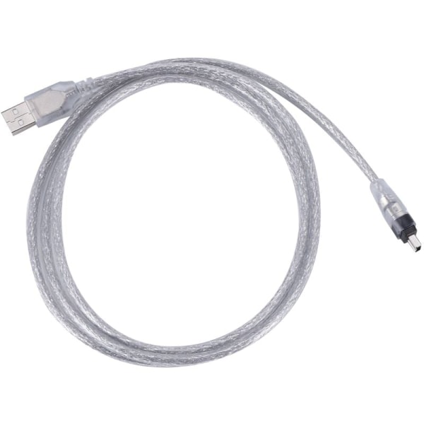 1,5 metrin 4-pin USB-IEEE 1394 Firewire DV -sovitinkaapeli PC-kameralle