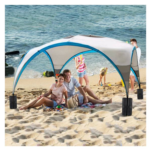 Gazebo Vikt Väskor, Sandsäckar, Ben Vikter för Pop-Up Tält, Parasoll, Trädgårdsmöbler, Grön (Endast Väskor, Sand Ingår Inte)