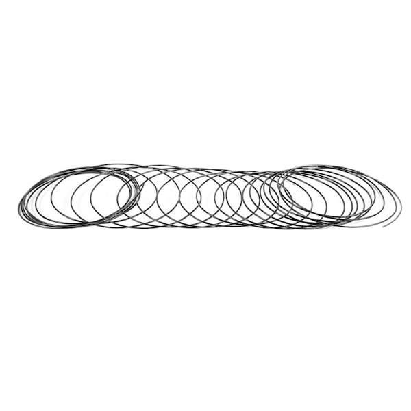3 stk. 10M ABS 3D 1.75mm Printer Filament til Scribble Printere - Sort