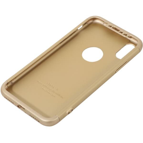 for X Case Slim Mobiltelefon Beskyttelse Fuld Dækning Bumper Case Guld