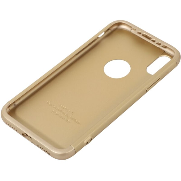 for X Case Slim Mobiltelefon Beskyttelse Full Cover Bumper Case Gull