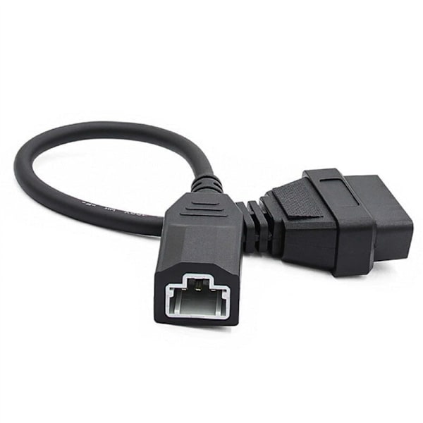 2X OBD2-kabel för adapter 3-polig OBD1 OBDII 3-polig till 16-polig kontakt diagnostikverktyg kompatibel