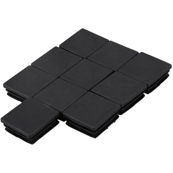 10 stk plastplugger for rør, 38 mm x 38 mm