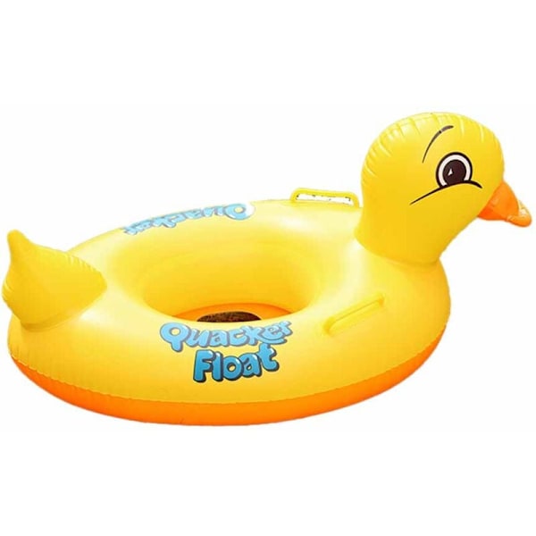 Flydebaby Pool Oppustelig, Oppustelig Pool Flydelegeme, Gul And Baby Pool Legetøj