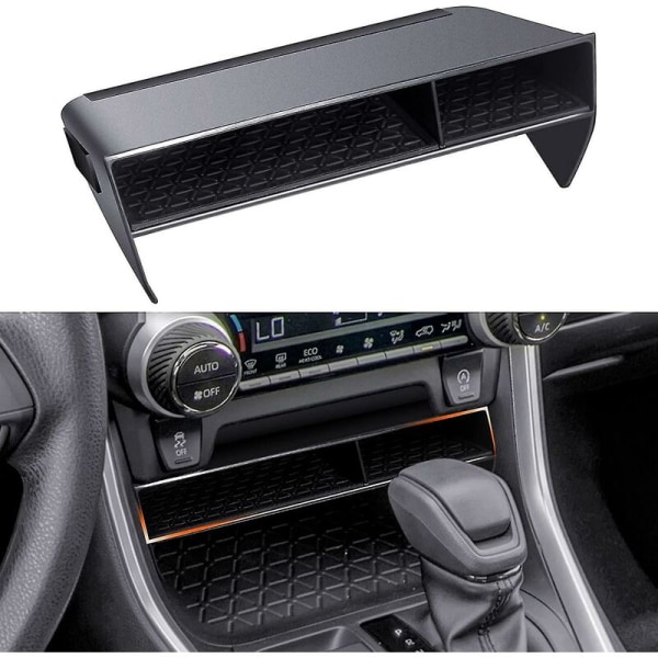 Center Console Organizer Kompatibel Med Toyota Rav4 Tillbehör 2023 2022 2021 2020 2019 Uppgraderade Större Fack Infoga Fack Växelspak Sekundär Sto