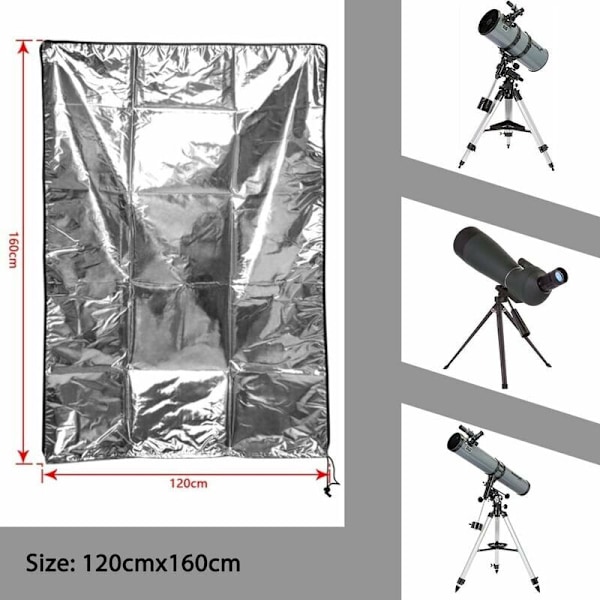 Teleskopskydd 420D Utomhus Teleskopskydd, Vattentätt, Vindtätt, Kallsäker, 120×160cm-