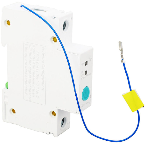 WIFI-bryter 1P 230V DIN-skinne Smart bryter for Ewelink APP Hjemme kjøpesentre 63A