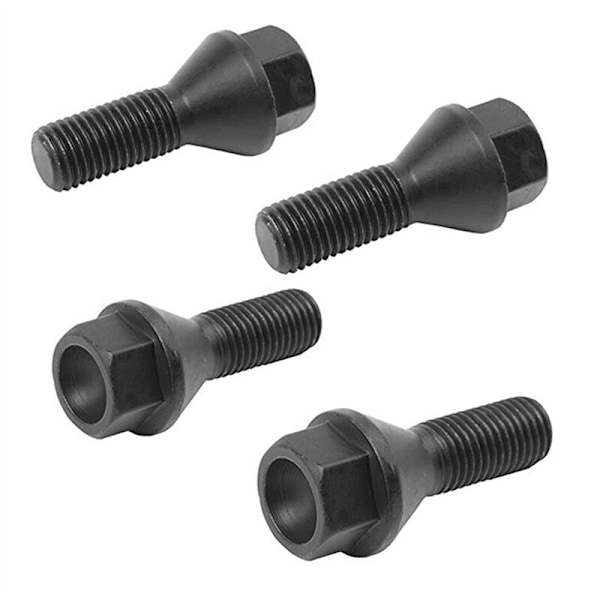 12 stk. sorte hjulmøtrikboltekapper til E30 E36 E46 E60 E90 36136781150