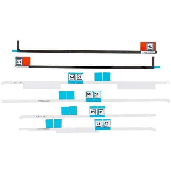 LCD-skjermlimstrimler Åpningshjul Håndtak Verktøysett for IMac A1418 A1719 21 tommer