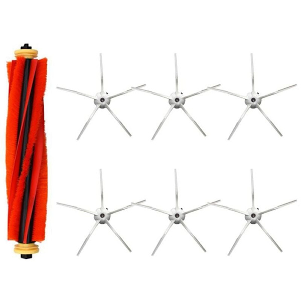 Avtakbar rullesett for støvsuger fra Xiaomi Roborock T7 T7plus T7S T7Splus S7 Series S7Max S70 S75