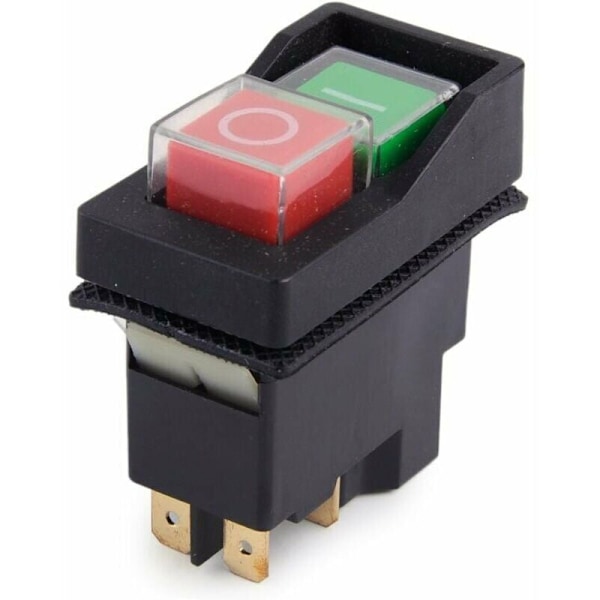 250V IP55 KJD17 KLD28 4-polet Start Stop On Off-kontakt Volt 2BTN Velegnet til værkstedsmaskiner