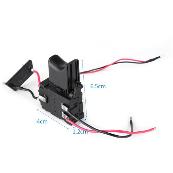 DC 7,2 V - 24 V Trigger Switch til Elektrisk Hammerboremaskine Polermaskine
