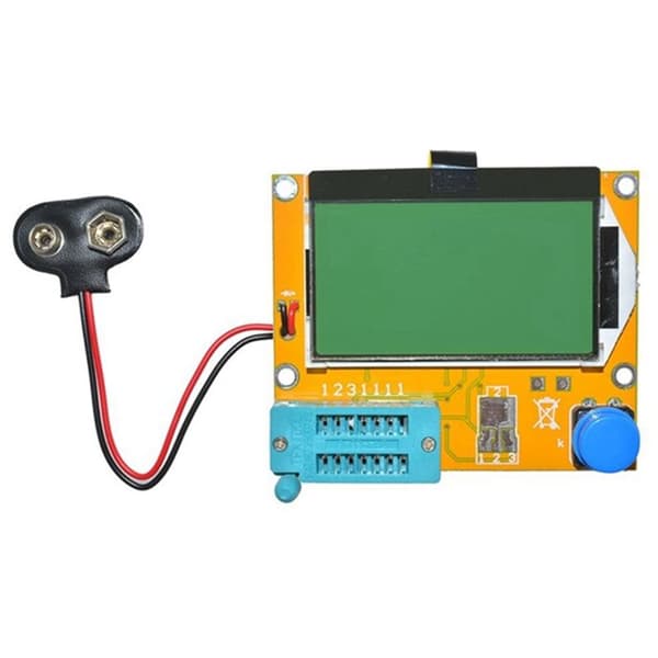 DIY-modul til LCR-T4 ESR-meter transistor-tester diode triode kapacitans SCR induktans M12