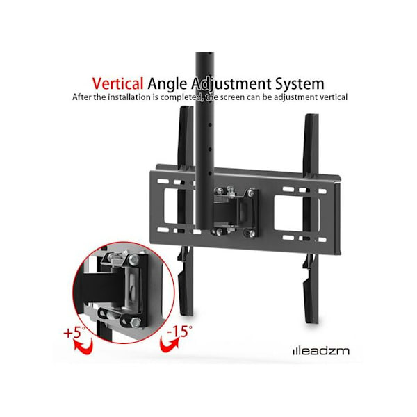 TMC-7006 Takmontert TV-veggfeste Takstativ Stang Inntrekkbar For 32\"-70\" Flatskjerm