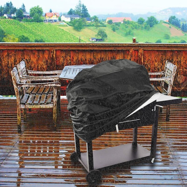 Grillskydd 170 x 61 x 117 cm rektangulärt. Vattentätt skydd för grill