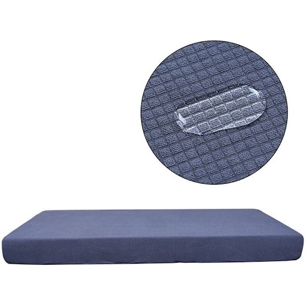 1 Sete Vanntett Sofa Putetrekk Stretch Sofa Trekk Beskyttende Trekk Stretch Sofa Anti-Skli Vanntett Putetrekk Grå