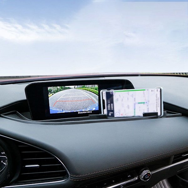 Bil Center Konsol Telefon Dashboard Anti-Slip Måtte til Axela 2019 2020