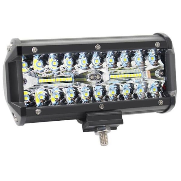 1 x 7 tommers 400W LED arbeidslysrampe flomlys spotstråle offroad 4WD SUV kjøretåkelys