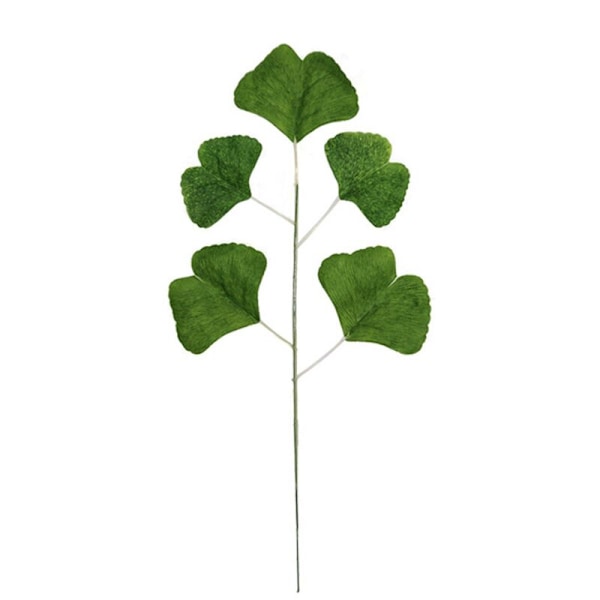20 stk. kunstige ginkgo-blade til blomsterdekoration