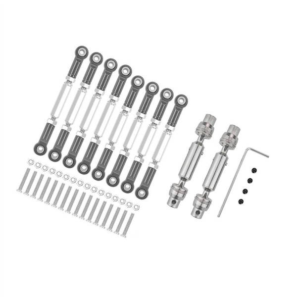 Metal Link Rod Træk Stænger Drivakslen til C14 C24 C34 B14 B24 MN D90 MN99S RC Bil Opgraderinger Dele Tilbehør,5
