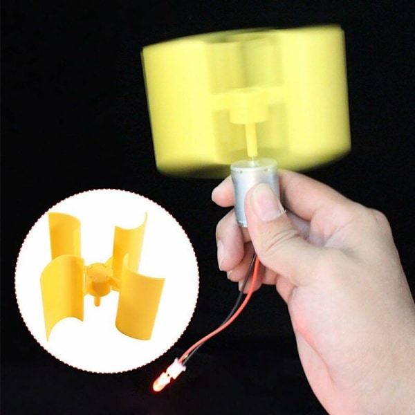 Vindkraftgenerator - DIY Vindturbin Generator Hastighetsgenerator Kit