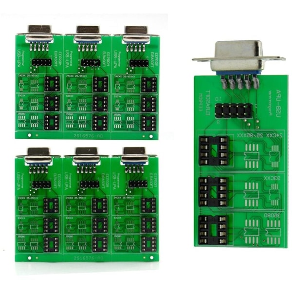 UPA USB V1.3 Xprog ECU Chip Tuning Programmer Eeprom Board Adapter with SOP8 SOIC8 Clip for 24CXX & 25 Chips(Full)