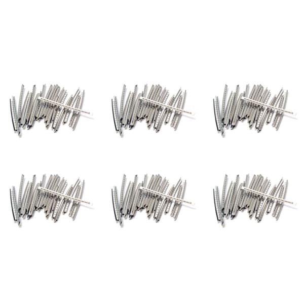 96 st/set Rostfritt Stål Gitarrband Fingerbräda 2,7 mm för Akustiska Delar