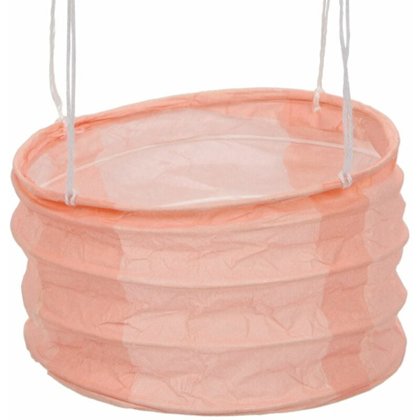 12 tommer varmluftballon lampeskærm papir lanterne bryllup fest dekoration loftlampe, pink regnbue
