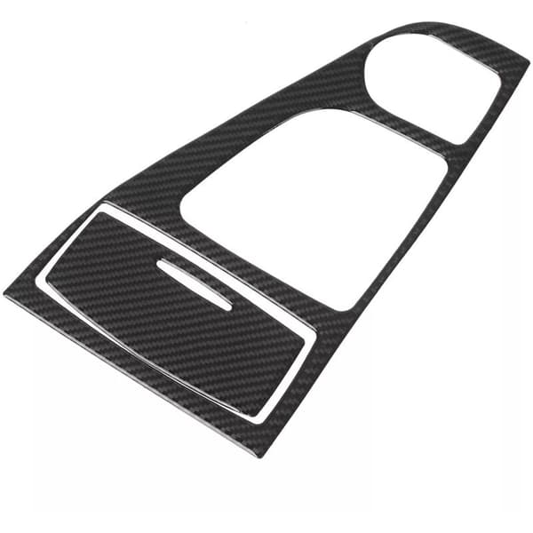 Bilkonsol Gear Shift Panel Cover Trim Sticker Fiber til Q50 2014-2019