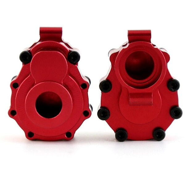Set med 2 metall bakre portalhus (indre og ytre) for TRX4 -4 1/10 RC Crawler biloppgraderinger deler tilbehør,1