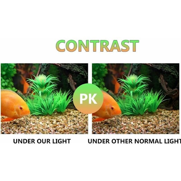 Akvarielys LED 5W Klips-på Plantelampe, Akvarielysarmaturer (Hvidt Lys)