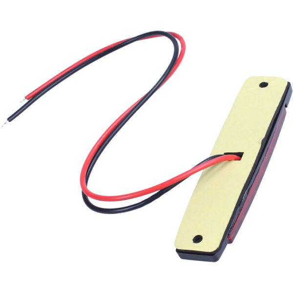 24V 6 SMD LED Bil Lygte Lastbil Trailer Side Markør Lampe Rød Lys