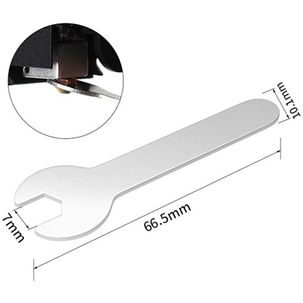 För munstycke -V6 Mässing M6 gänga Hårdstål Mässingsmunstycken för 1,75 mm filament Hotend Extruder 3D-skrivardelar