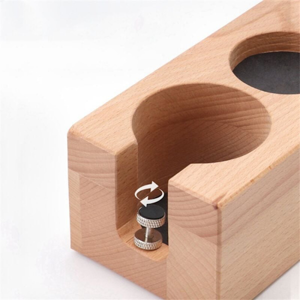 Kaffe Tamper Holder Espresso Fyllholder Base Tamping Matte Stasjon Holder for Barista Kaffe Tilbehør 58mm