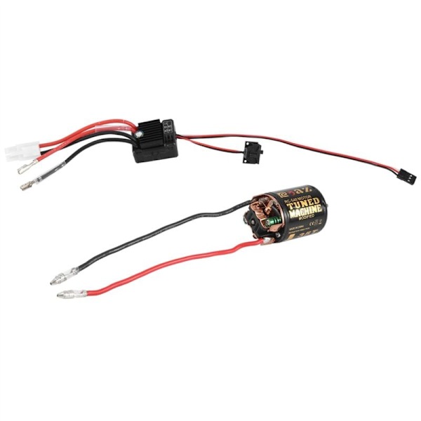 540 35T Harjattu moottori 1060 Harjattu ESC 60A 2-3S LiPo Vedenpitävä Sähköinen Nopeudensäädin 1/10 RC Autoon