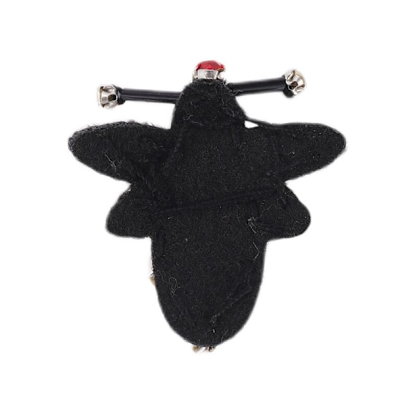 Manuell Rhinestone Pärlor Piece Cool Bees Sy På Mode Kristall Pärlor Piece för Kläder Väska Skor Dekoration Söt Piece Gul
