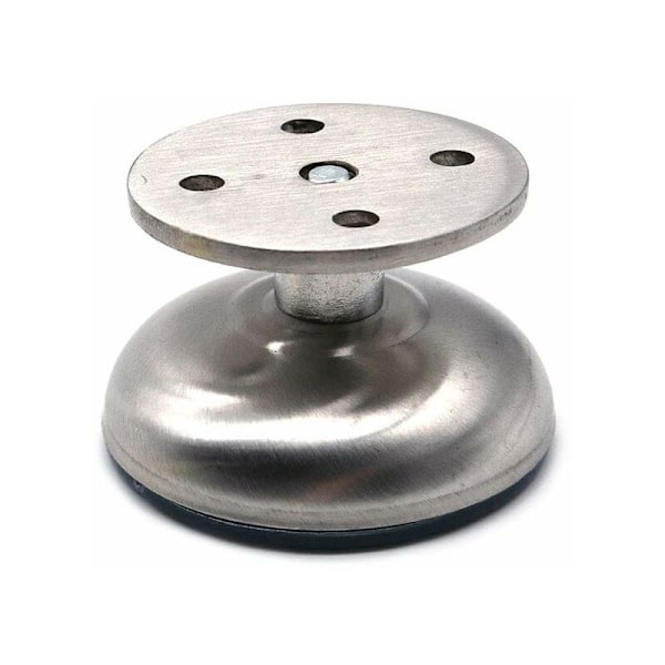 Set med 4 Justerbara Möbelben, 3,8 cm Långa, Extra Tjocka, Tillverkade av Rostfritt Stål, Soffa Möbelstödbens, Badrumsskåp Stödbens