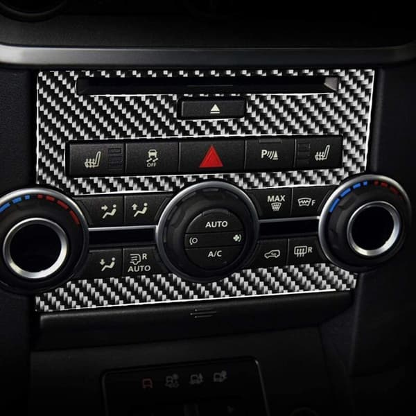 Bilfiberklistremerker Sentral Kontroll Cd Panel Dekorativ for 4 2010-2016