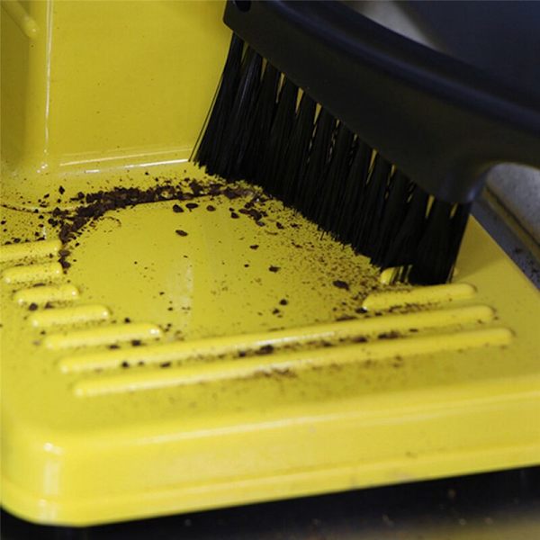 3X Dobbelthodet Kaffe Kvernerbørste Maskin Grinder Rengjør Tastatur Matcha Pulver Støvfjerningsverktøy