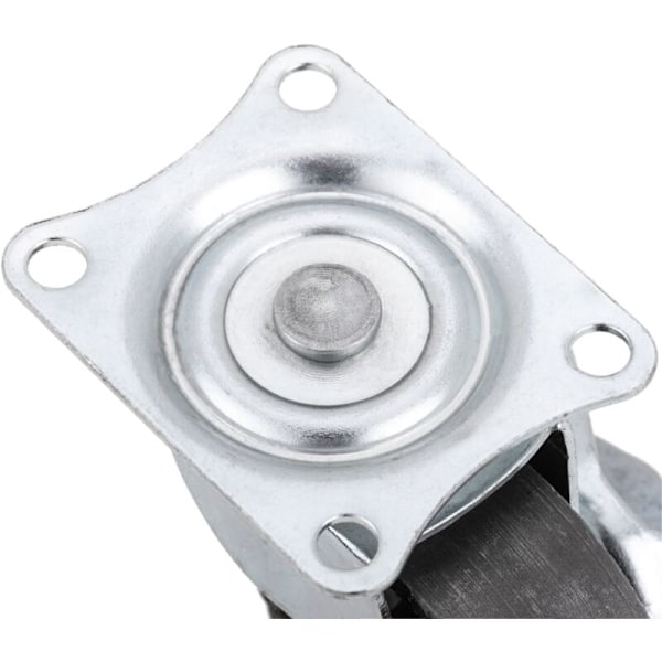Industrielle svingbare hjul med brems 50 mm 2 stk