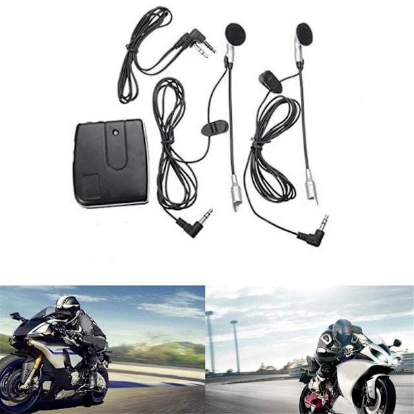 Hjelm Headset Bak Headset Modifisert Intercom Headset Tilbehør