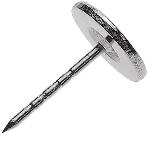 Stöldskyddsetikett kompatibel med EAS RF 8,2 MHz 47 x 42 mm svart med stift 100 stycken