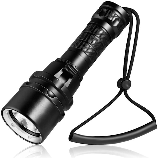 Högpresterande vitljus L2 professionell undervattensbelysning fyllnadsljus starkt ljus dykficklampa LED magnetisk styrning steglös fokusering