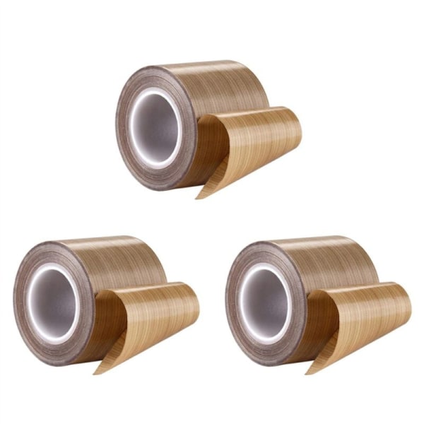 3X PTFE/PTFE for Vakuumforseglingsmaskin, Hånd- og Impulsforseglere (2 Tommer x 33 Fot)