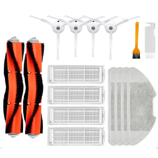 Reservedeler for Mi Robot Vacuum Mop 2 Lite / Pro / MJSTL / MJST1SHW Robot Vacuum Cleaner Hoved Sidebørste Hepa Filter