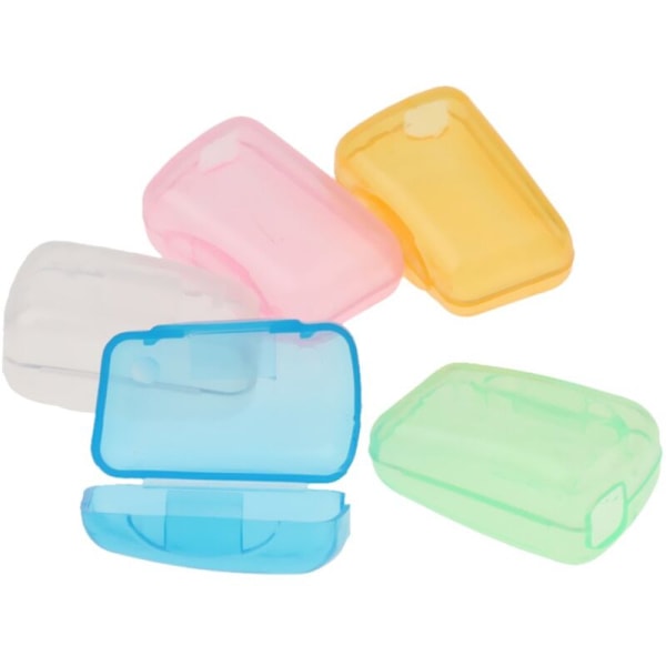 5-pack Bärbara Reseskydd för Tandborsthuvuden - Skyddande och Hygieniska