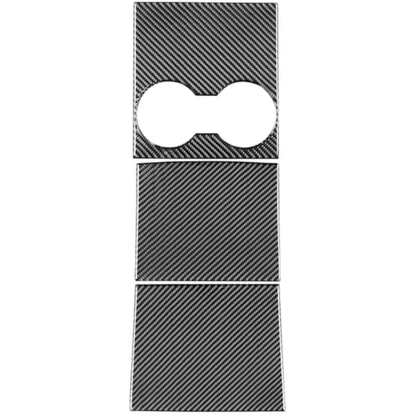 For Model 3 Fiber Interiør Senterkonsoll Wrap Dekor Kit for 2019-2022 Tilbehør